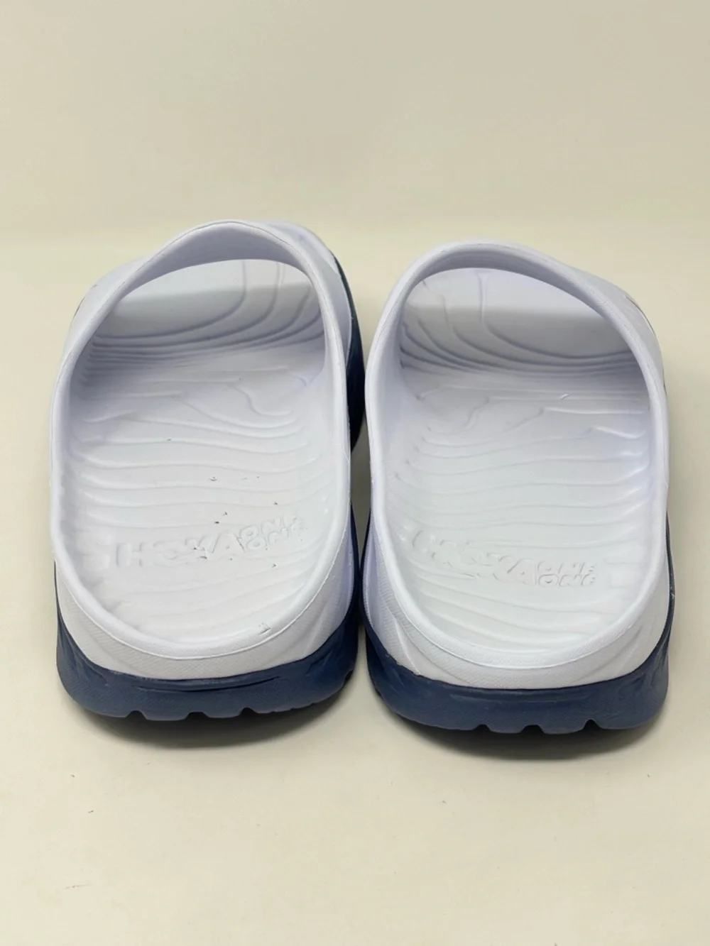 HOKA Ora Recovery Slides Sandals Men’s Size 10 White - Picture 4 of 13